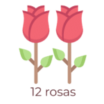 12 rosas